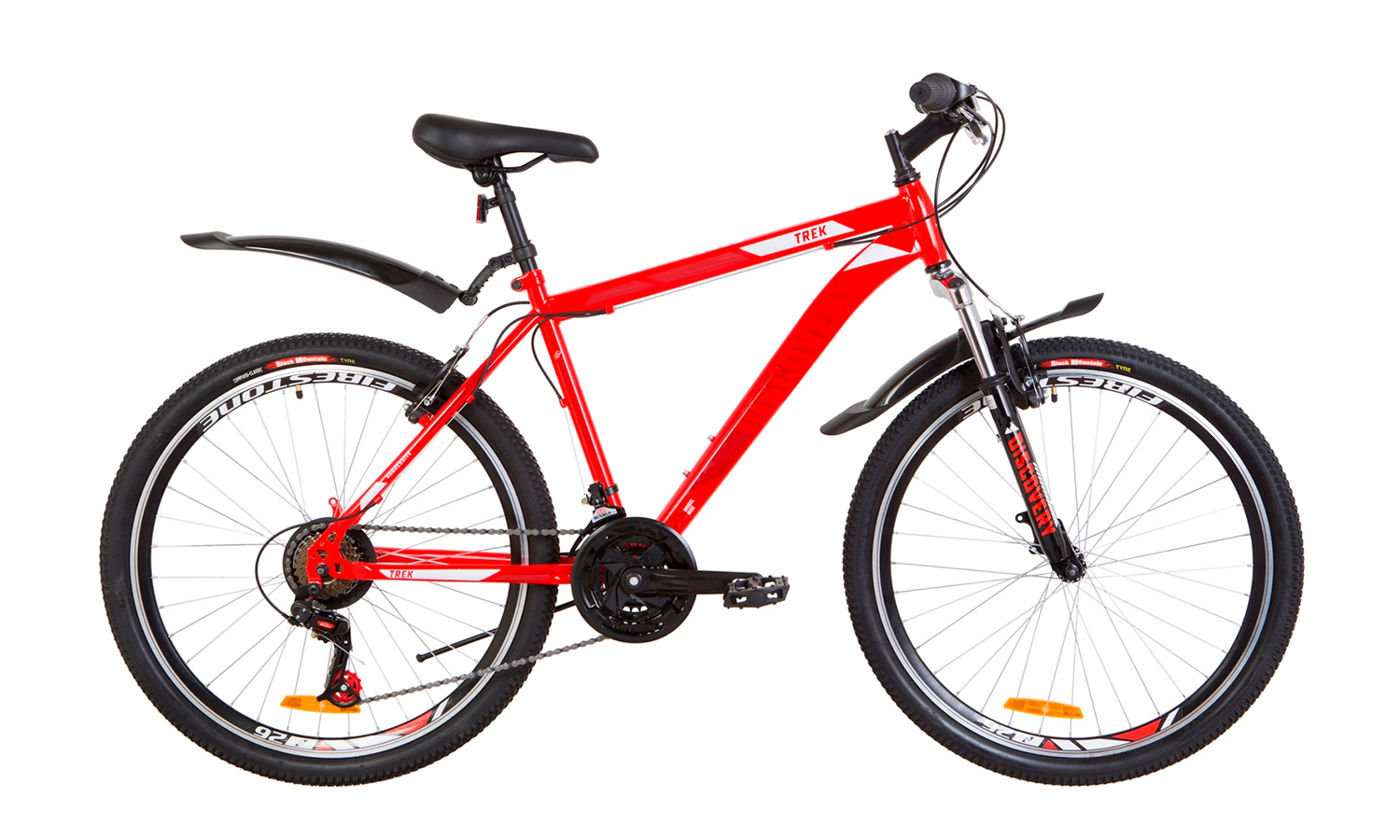 Фотографія Велосипед 26" Discovery TREK Vbr (2019) 2019 Red